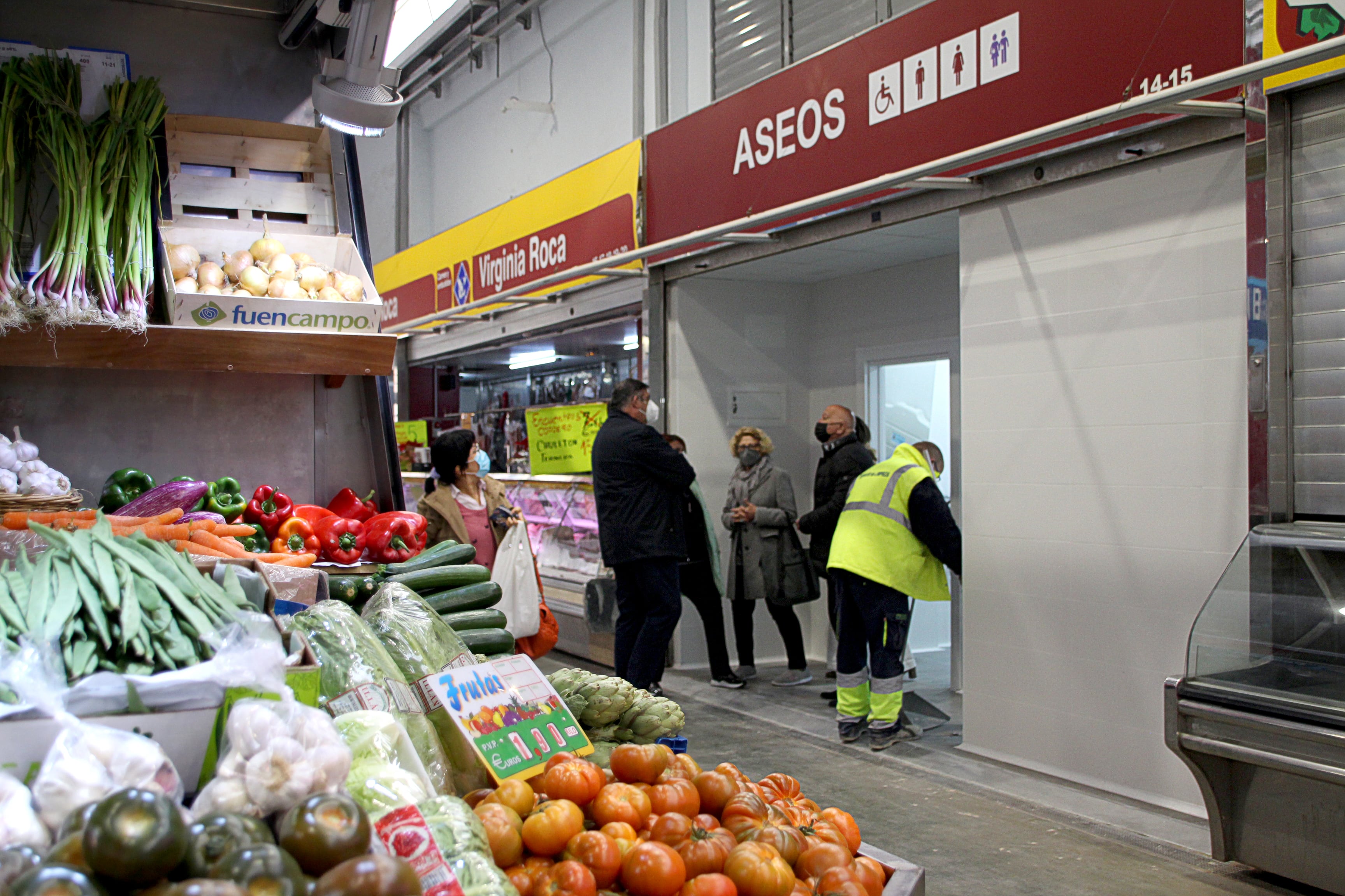 Nuevos aseos en el Mercado Santa Florentina