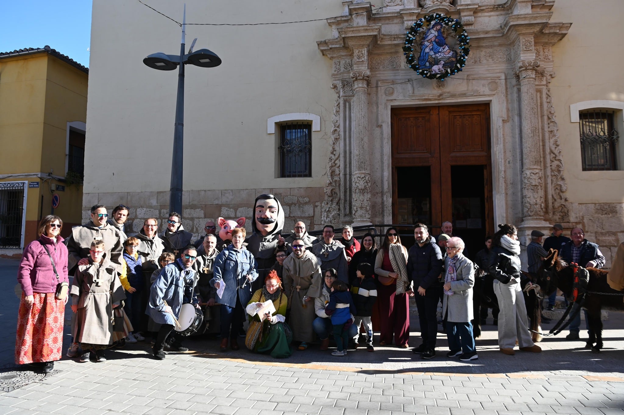 Anuncio de la fiesta de San Antón