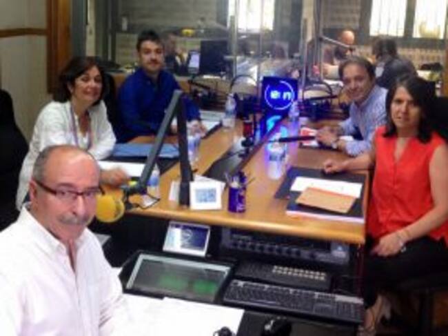 Debate electoral entre los cuatro candidatos a las elecciones generales