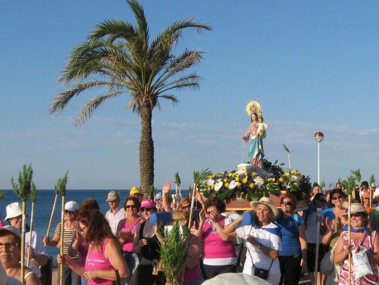 Trayecto de la Romería del Cap de Santa Pola