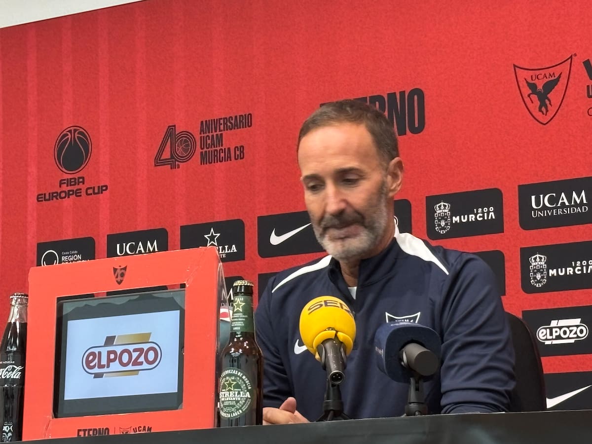Sito Alonso no piensa en la Copa del Rey y solo piensa en el UCAM Murcia-Barça: "La olvidé hace tiempo ya"