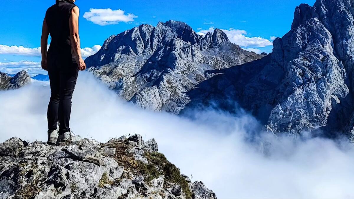 Sonia Saiz, reinosana que participa en el Reto Pelayo Vida