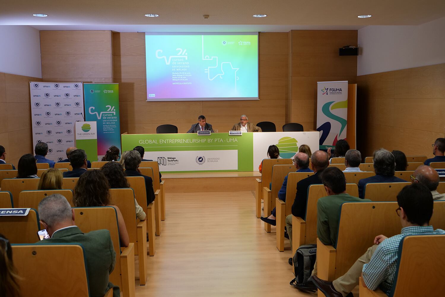 Momento de la presentación