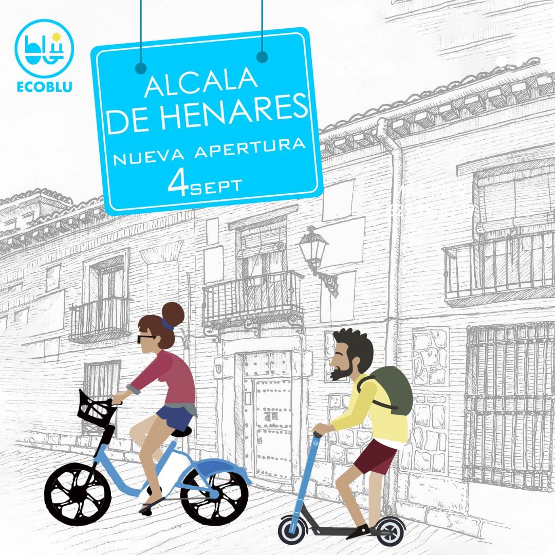 Promoción de la llegada del servicio ECO BLU a Alcalá de Henares. 