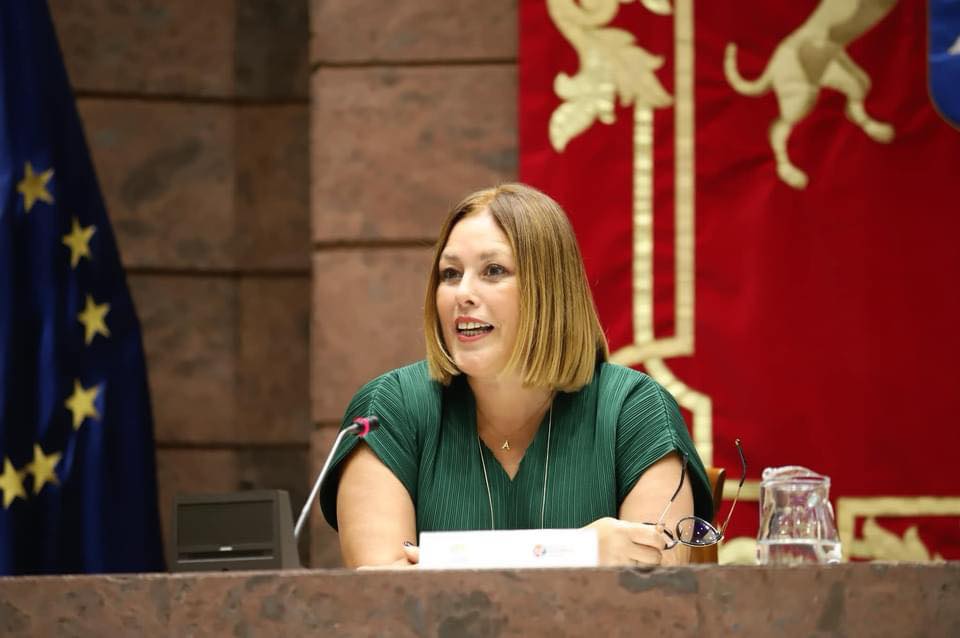 Astrid Pérez, presidenta del PP en Lanzarote.