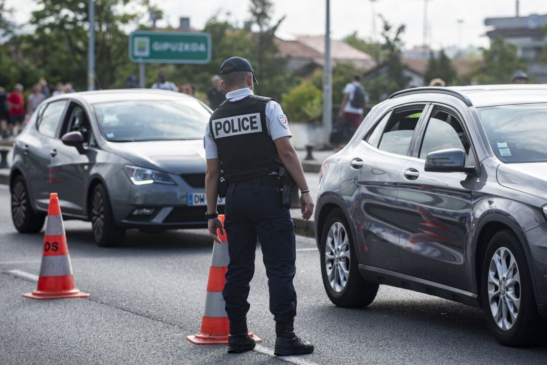 Puntos de seguridad en la frontera francesa