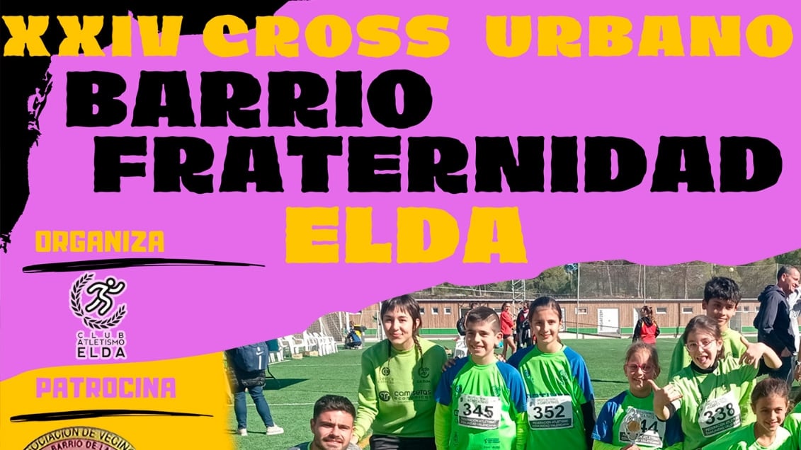 Vuelve el popular Cross Urbano del Barrio Fraternidad de Elda