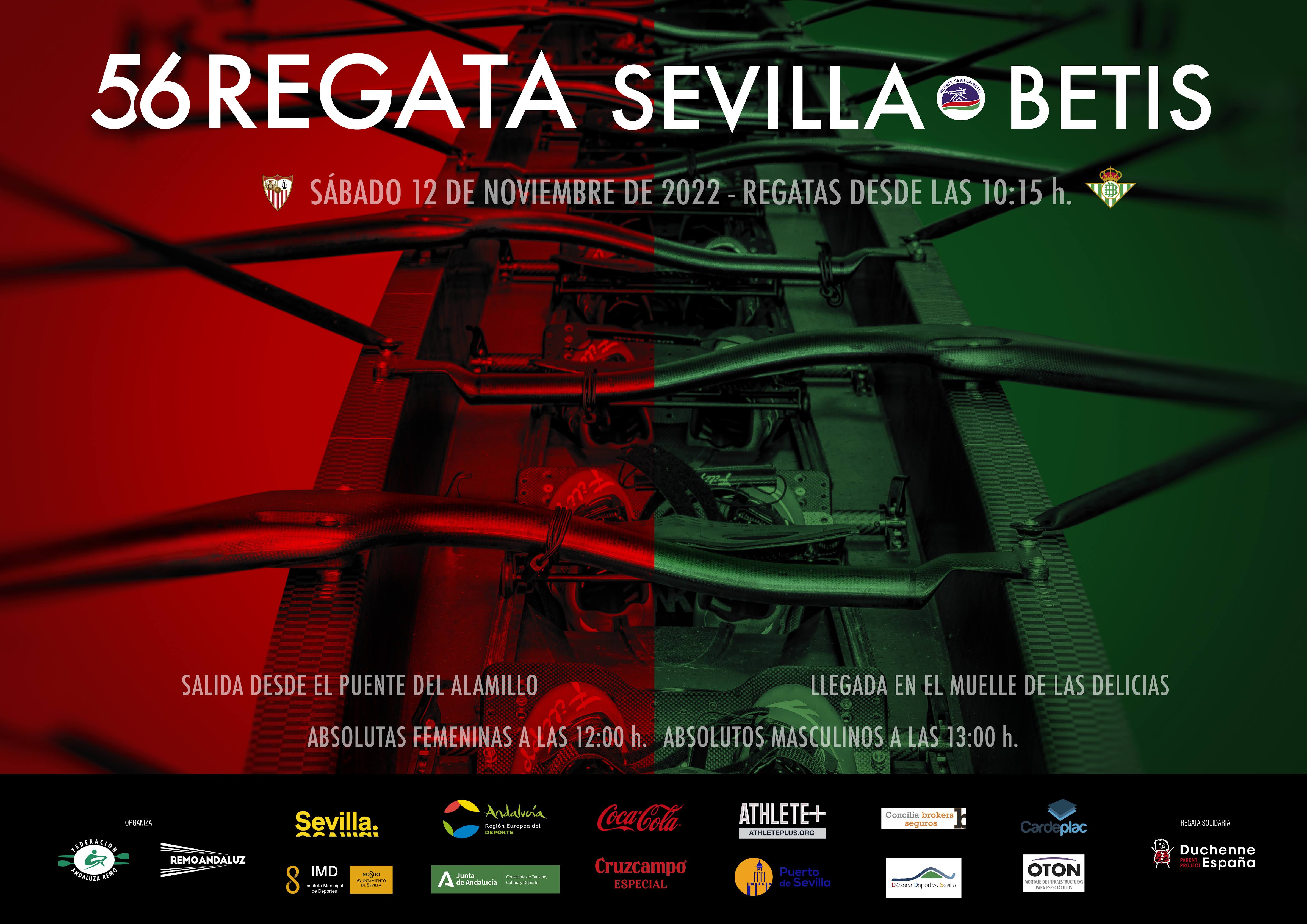 Cartel 56ª Regata Sevilla-Betis