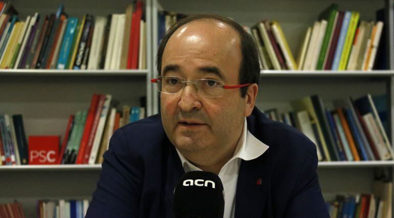 El líder socialista Miquel Iceta