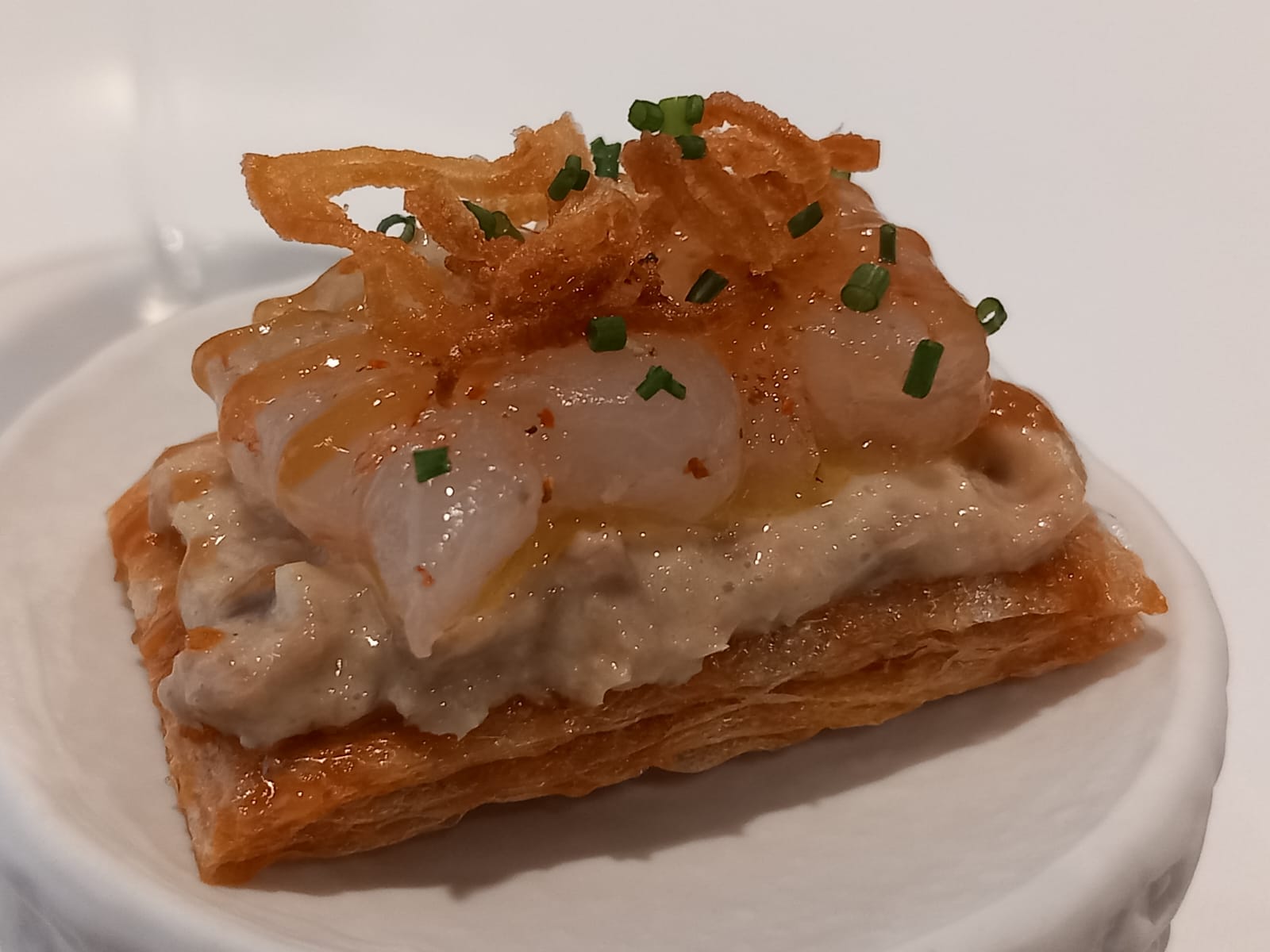 Perdíz escabechada y quisquilla