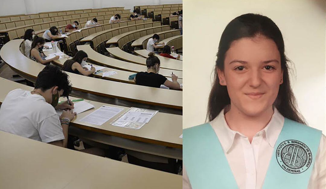 Alicia Ruiz: la estudiante de Valdepeñas que ha logrado la mejor nota de la EVAU de la UCLM