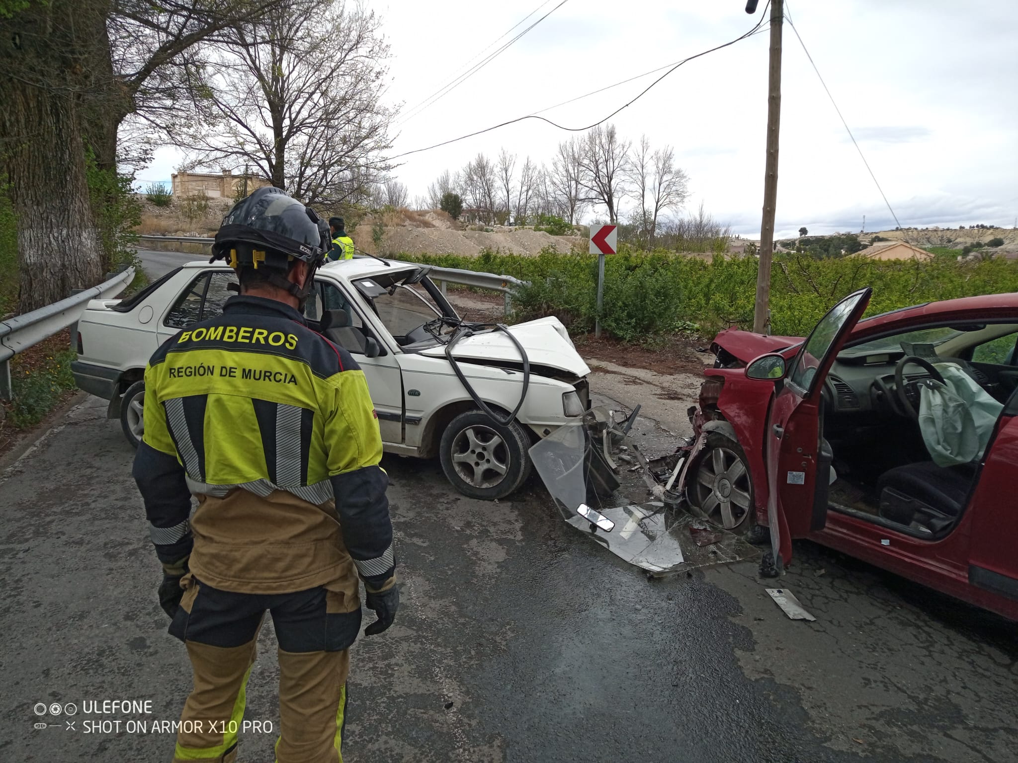 Imagen del accidente