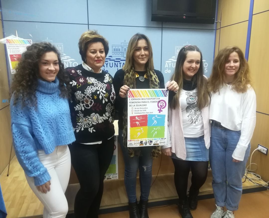 Presentación de la Jornada Multideportiva Femenina.