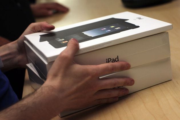 Sale a la venta el iPad.