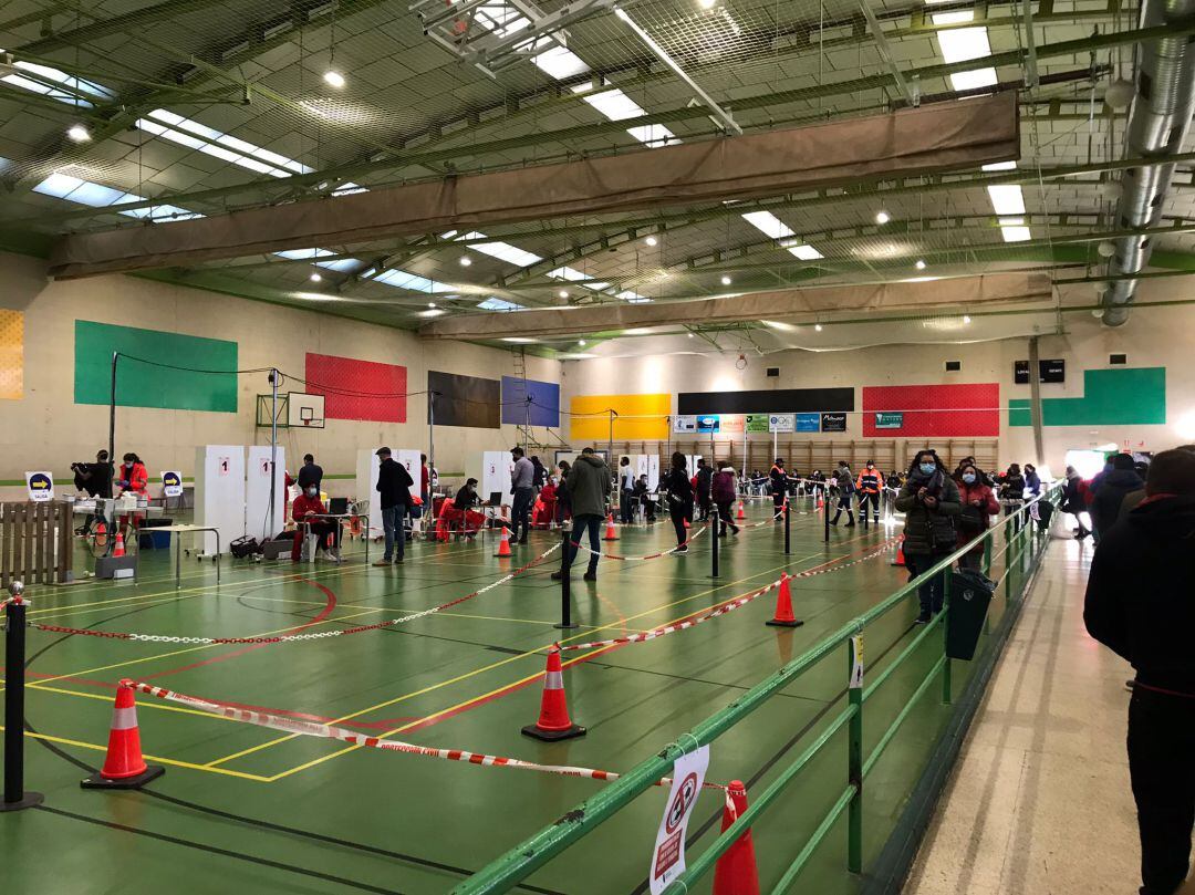 Nueva cita con las vacunas de recuerdo en el Polideportivo Pablo Cáceres de Medina del Campo