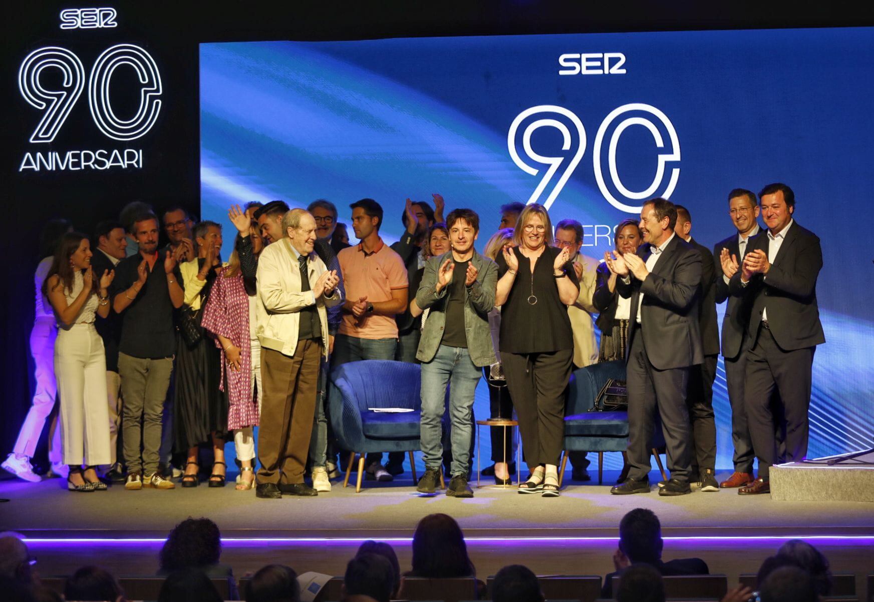 Foto del final de la gala