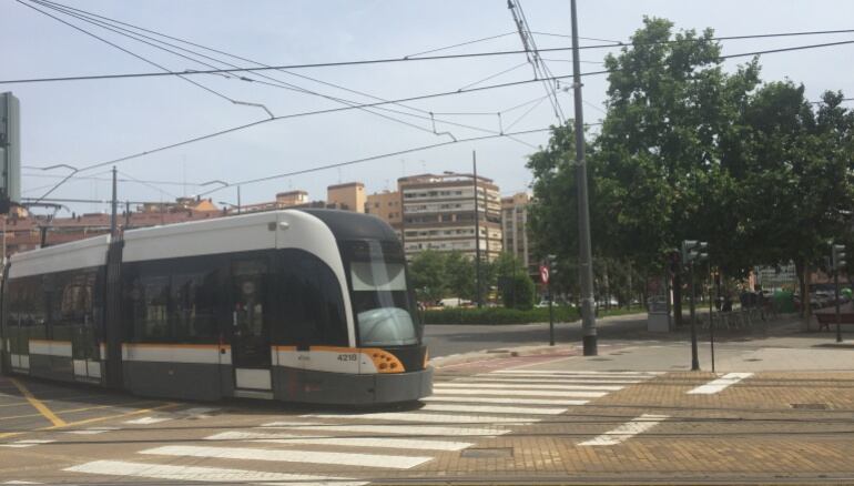 Tranvía de FGV en Valencia