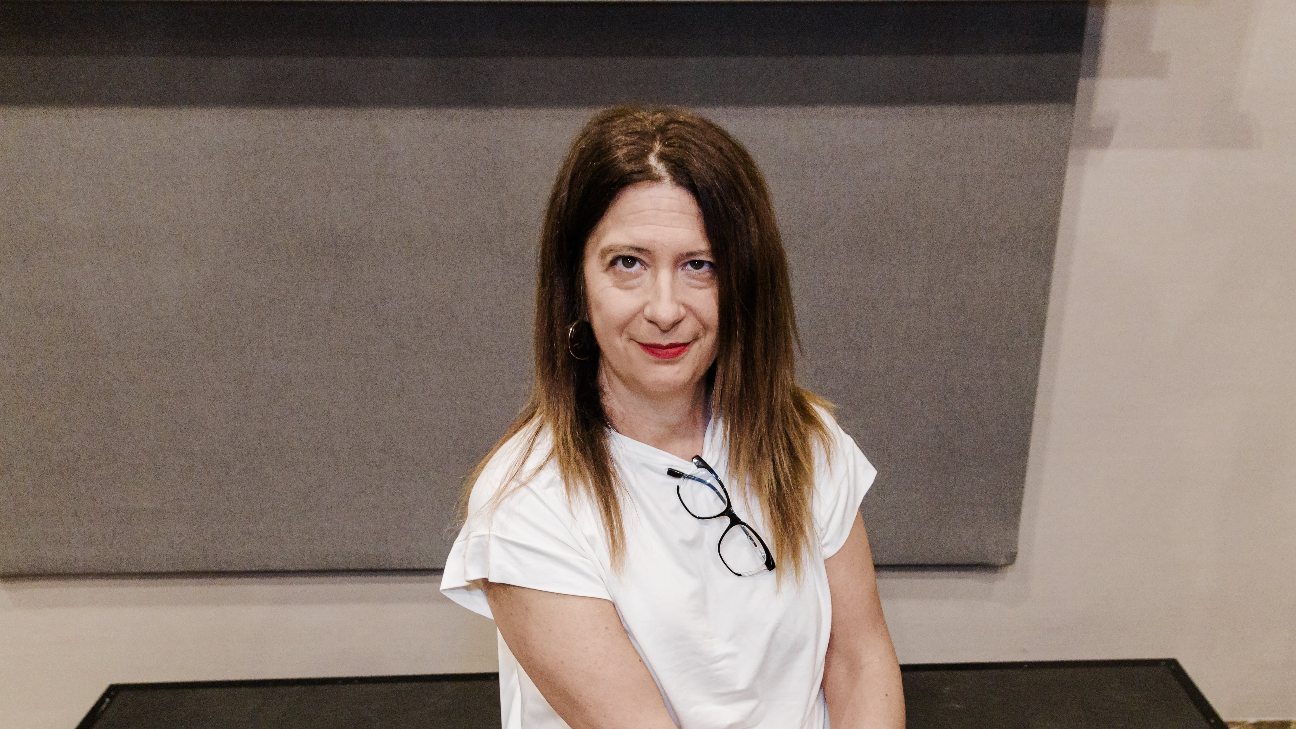 Leire Díez, en una comparecencia ante los medios (ARCHIVO).