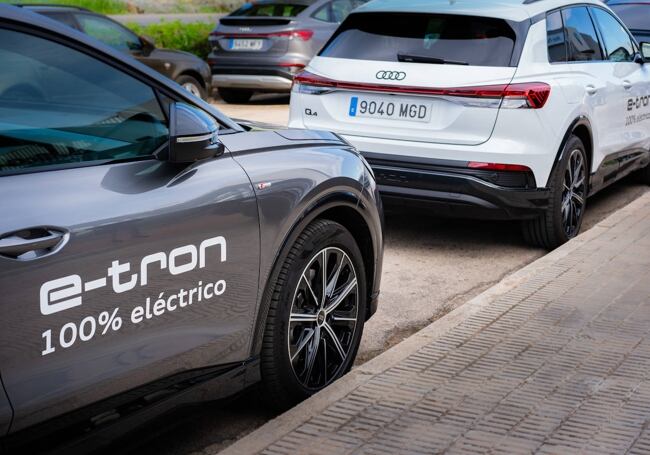 La caravana e-tron ha pasado por Xàtiva