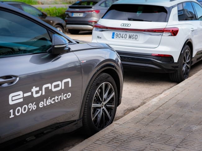 La caravana e-tron ha pasado por Xàtiva