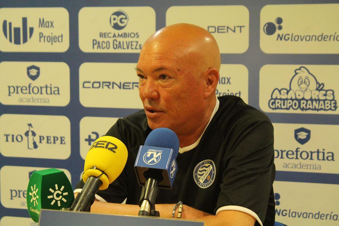 Andrés García Tébar, entrenador del Xerez DFC