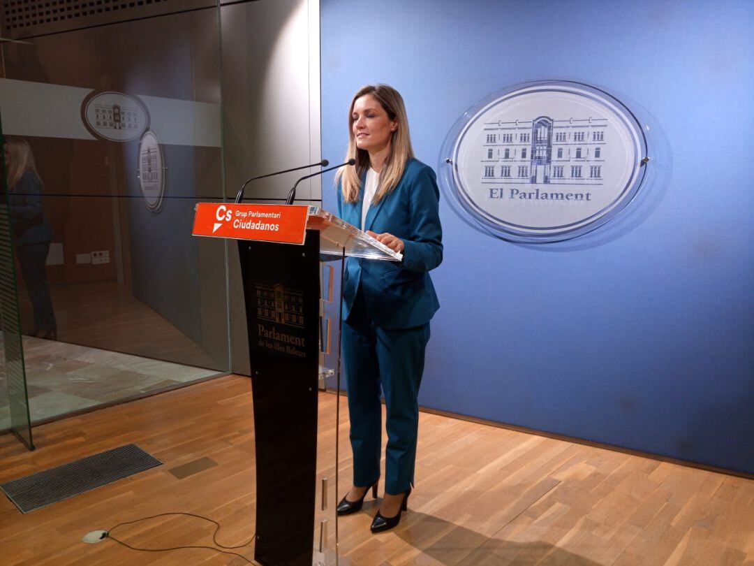 Patricia Guasp, diputada de Ciudadanos.