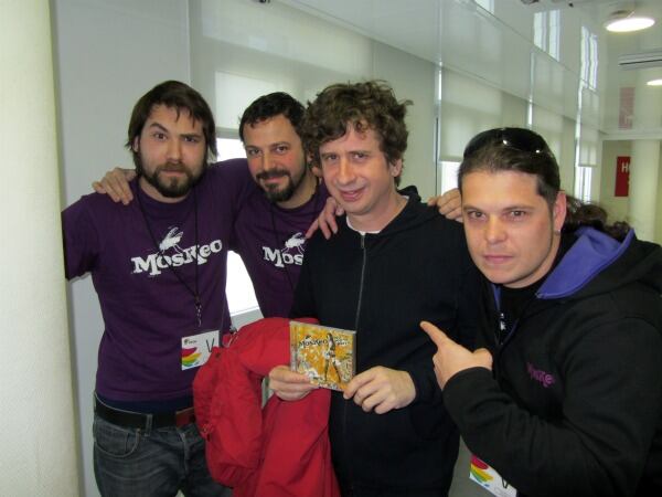 El grupo Moskeo nos trajo su disco 'Incordio'