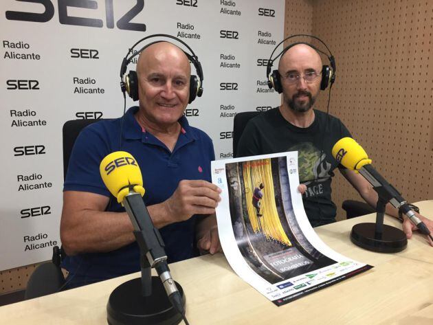 José Dorado y Berna Sanchís, bomberos y miembros del Club Esportiu Bombers Provincials d'Alacant