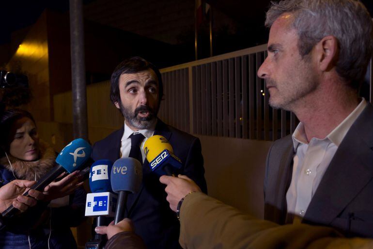 Els advocats dels exjugadors de futbol Jonan García i Iván Moreno