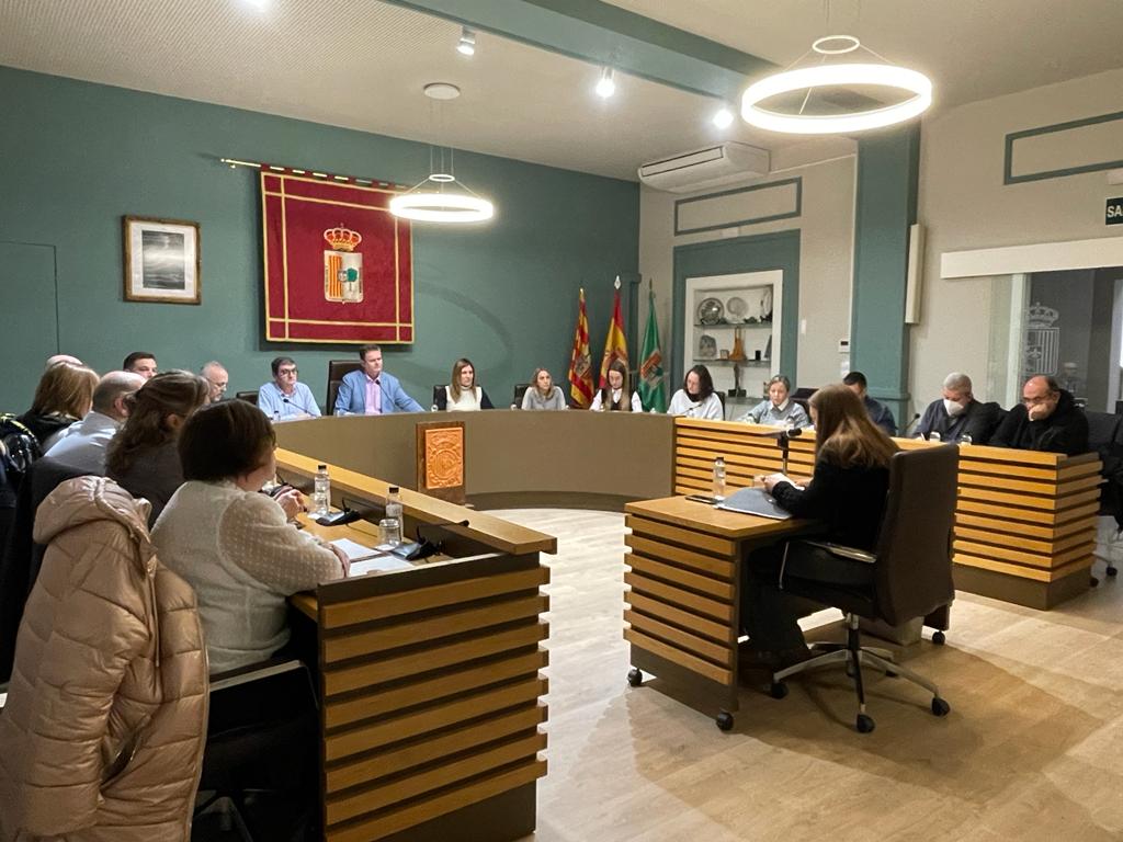 Pleno de enero del Ayuntamiento de Fraga