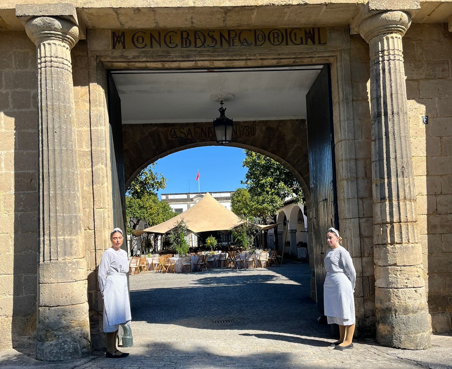 Catering Delfín en Bodegas Fundador