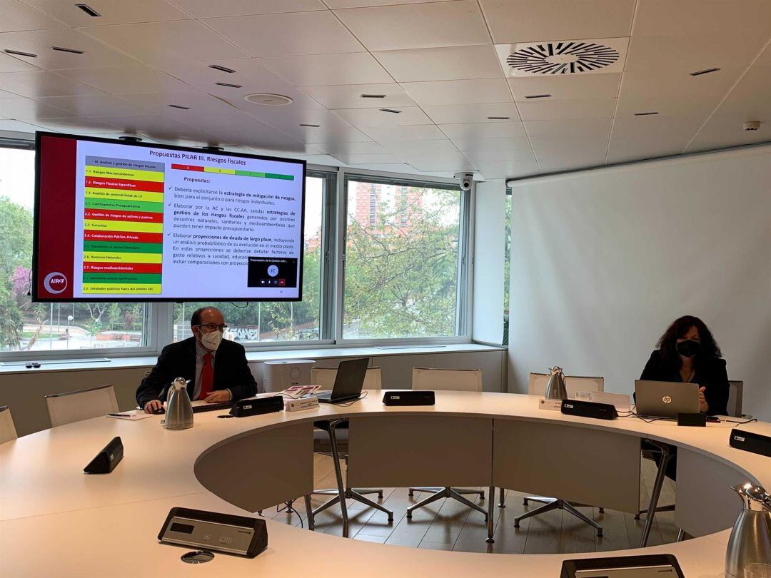 La Airef presenta su informe de Opinión sobre la Transparencia Fiscal en las administraciones públicas españolas.