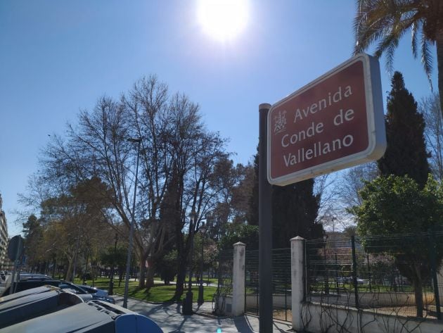 Avenida Conde de Valllellano en Córdoba