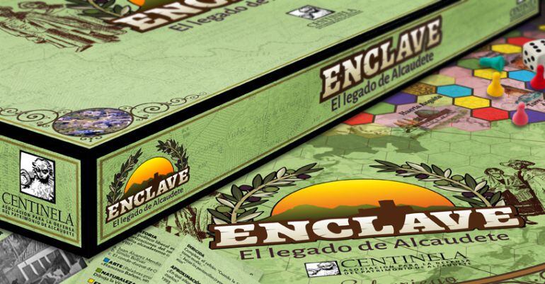 Imagen del juego de mesa &#039;Enclave, el legado de Alcaudete&#039;.