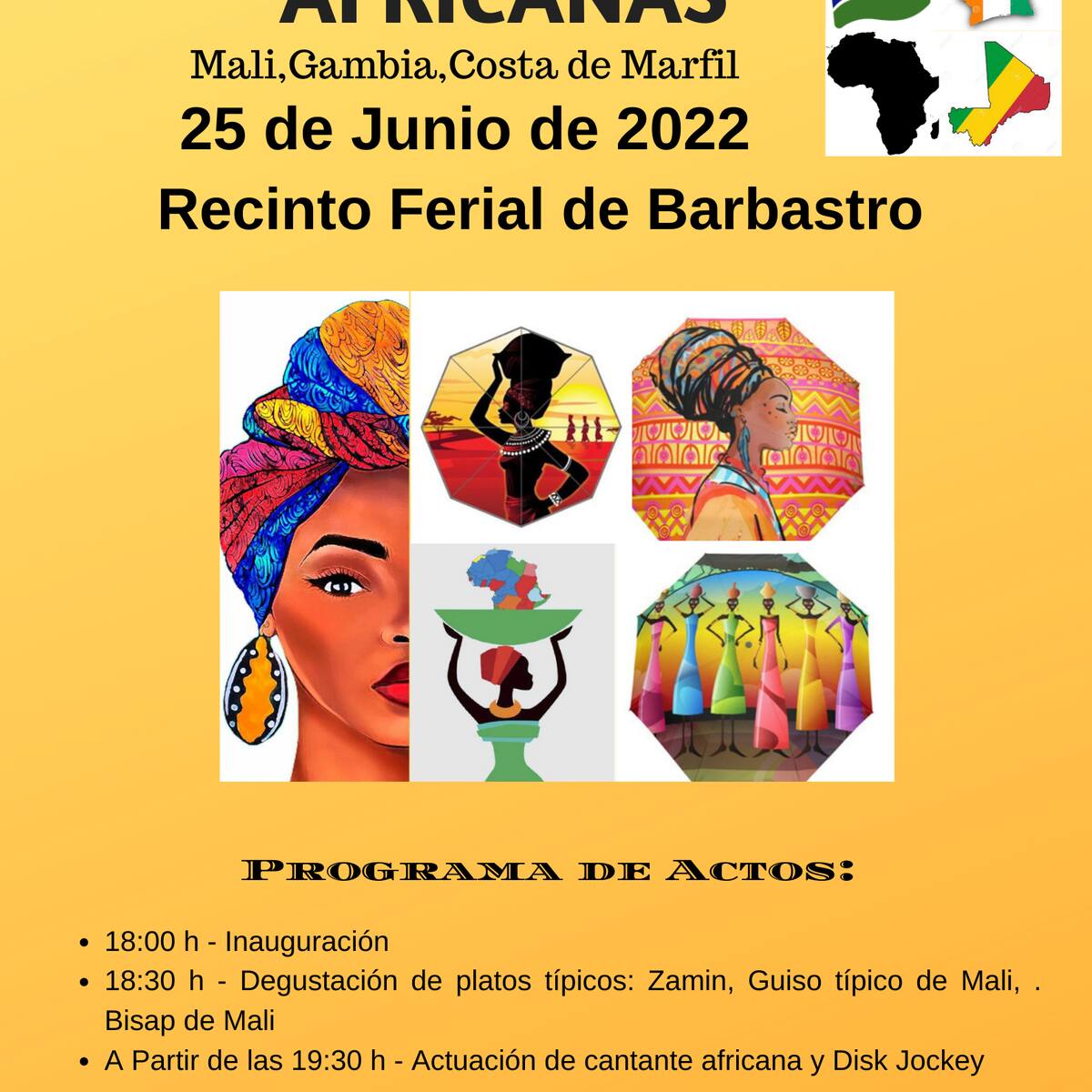 Barbastro acoge la fiesta de mujeres africanas