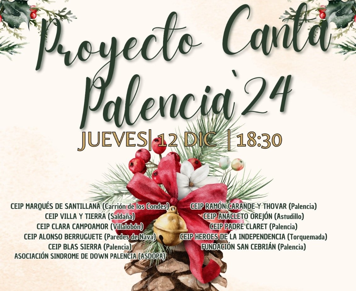 La Junta celebra la tercera edición de Canta Palencia con un concierto en el que van a participar más de 400 voces