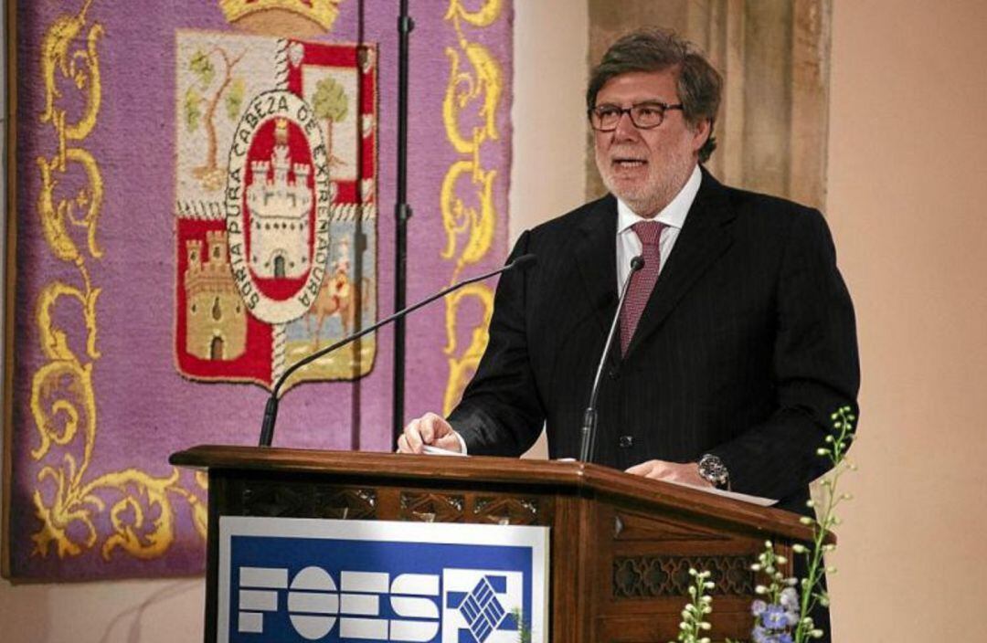 Santiago Aparicio, presidente de FOES.