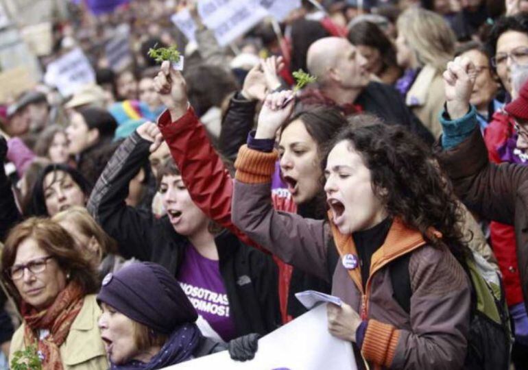 Movilización en defensa de la igualdad.