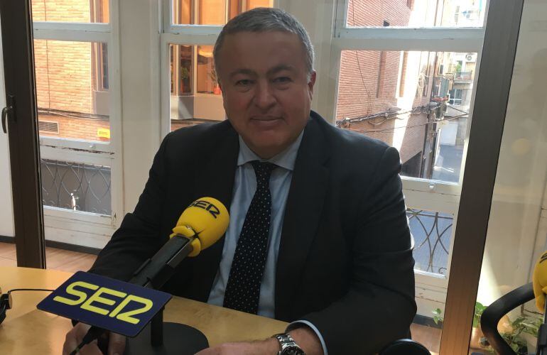 Francisco Bernabé, delegado del Gobierno en la Región de Murcia.