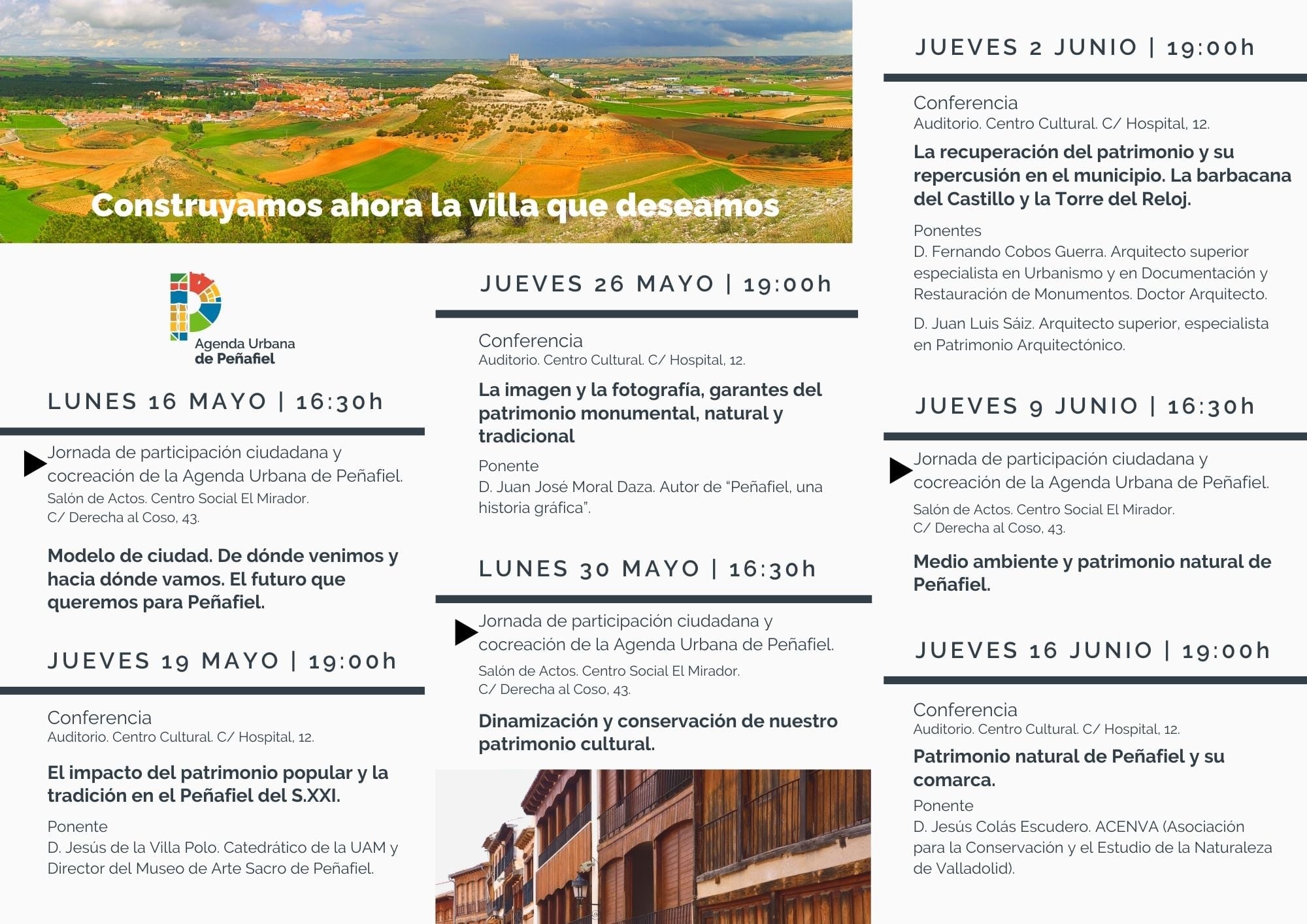 Las actividades programadas para la Jornadas de Patrimonio Cultural de la Biblioteca Municipal de Peñafiel