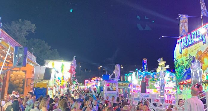 Aspecto de la Feria este pasado jueves