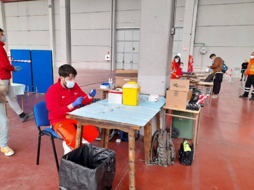 Vacunación en el Recinto Ferial