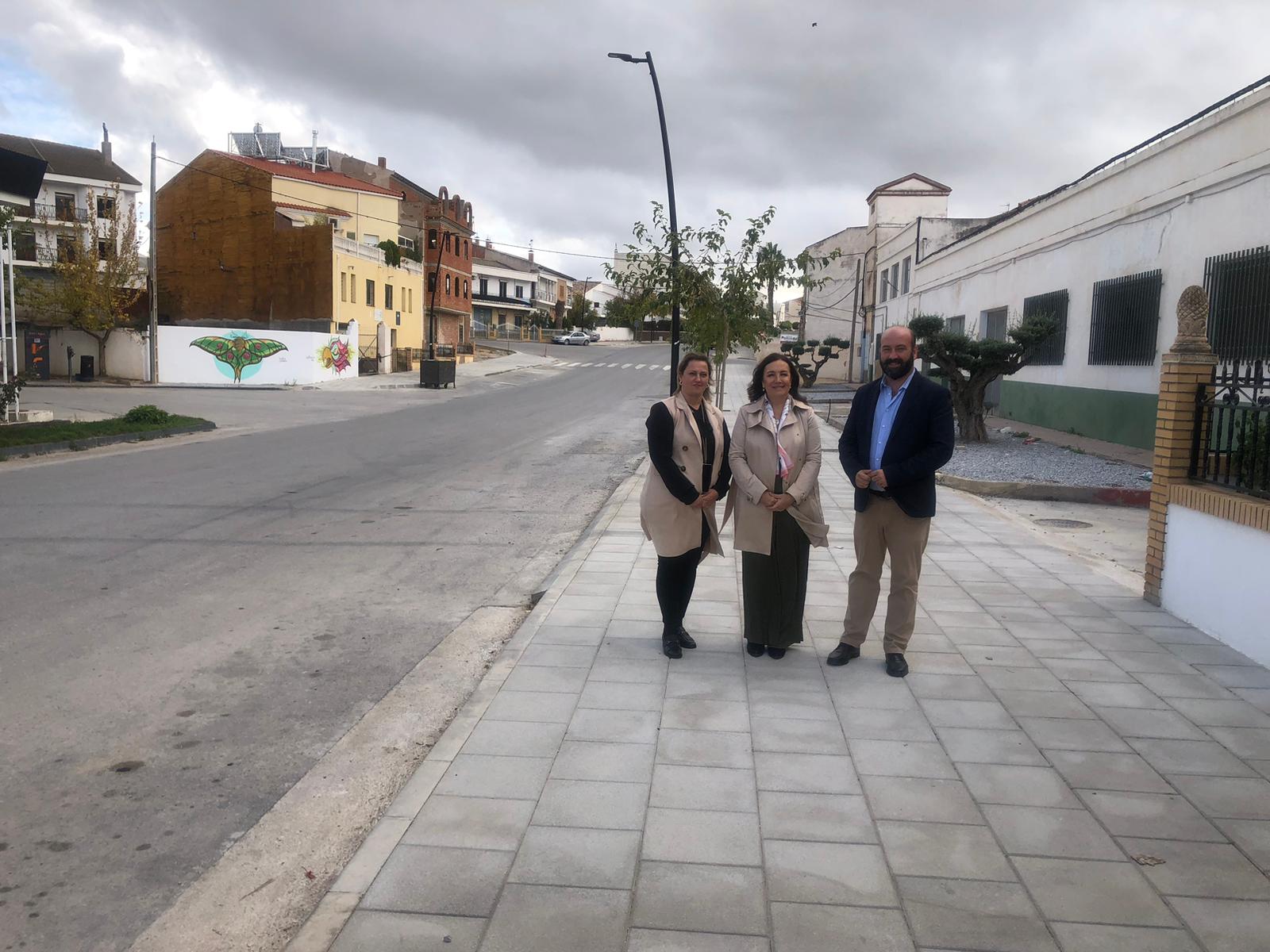 Visita Subdelegada del Gobierno a las obras del PFEA de Pozo Alcón