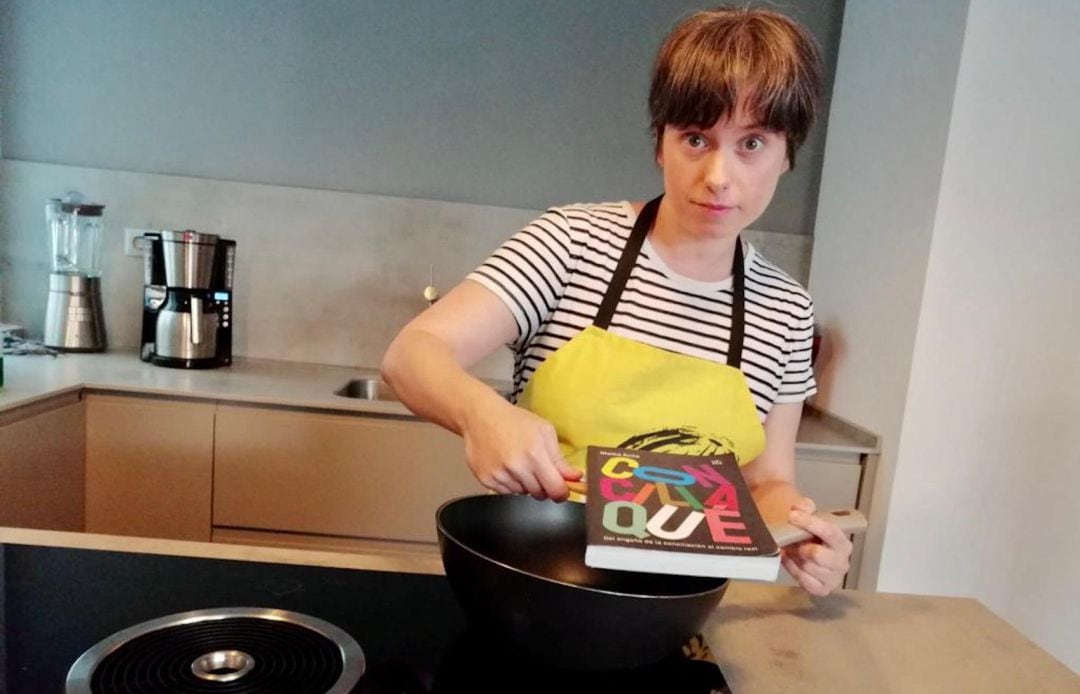 Maika Ávila, cocinando ideas sobre conciliación.