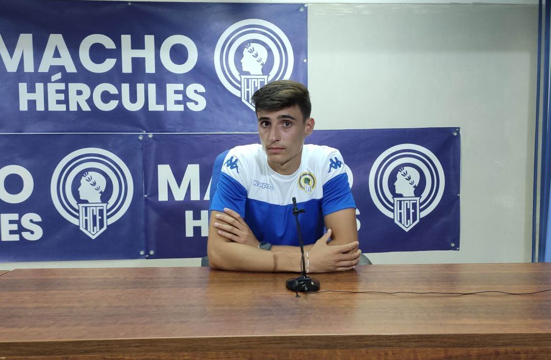 David Sánchez, jugador del Hércules CF