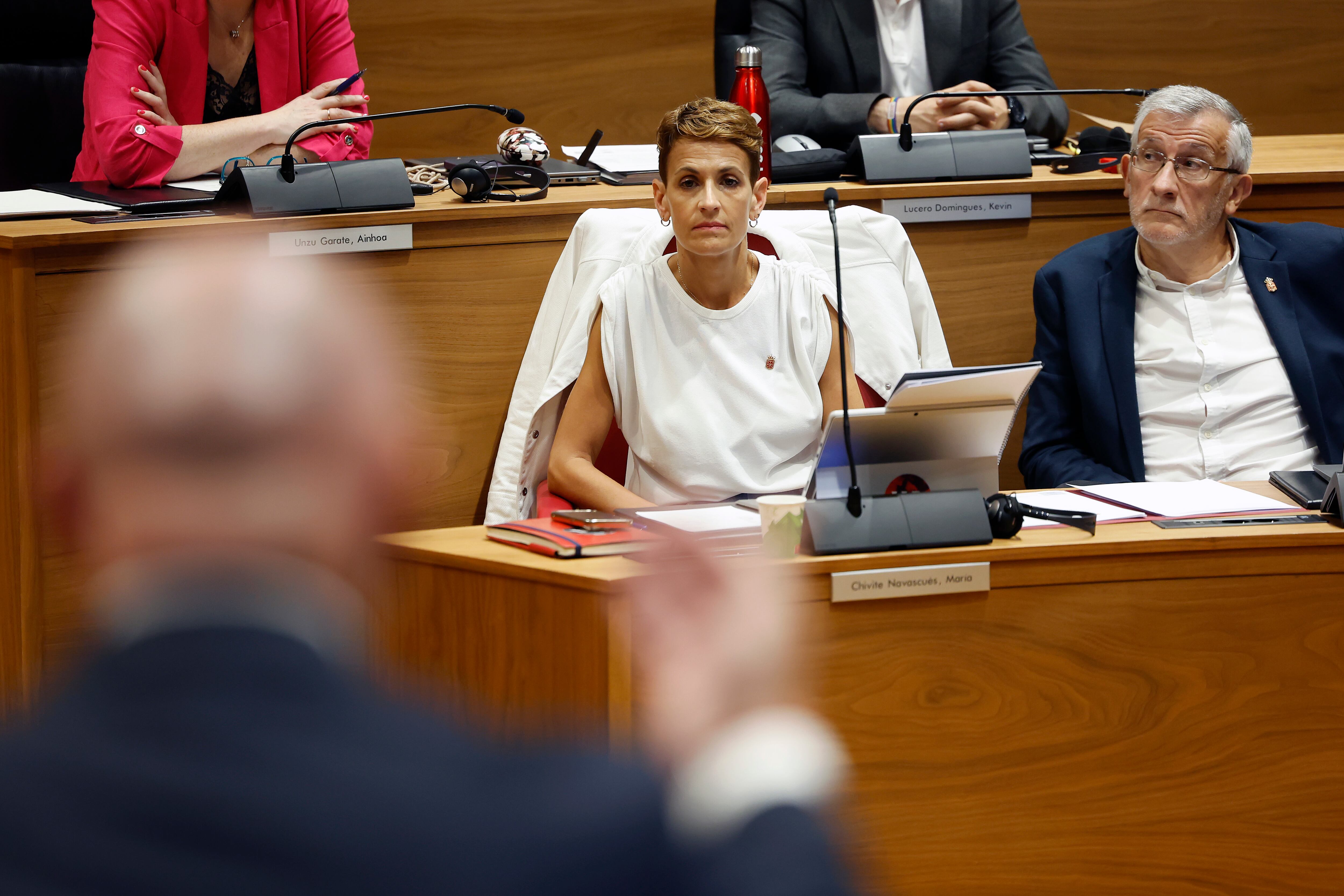 Pleno del Parlamento de Navarra