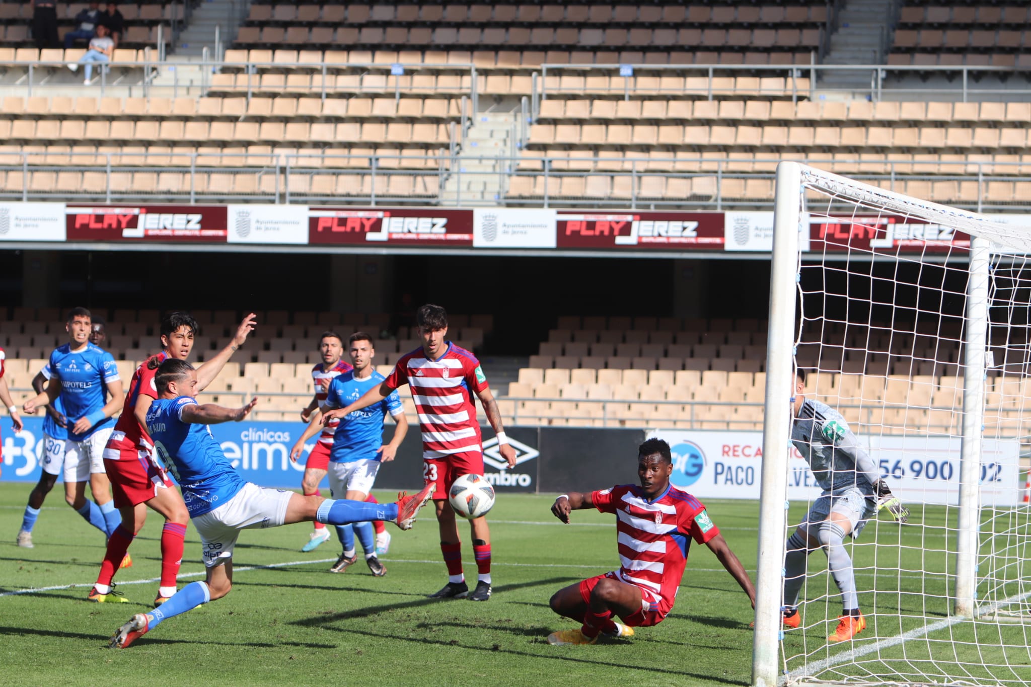 Partido Xerez DFC- Recreativo Granada en Chapín