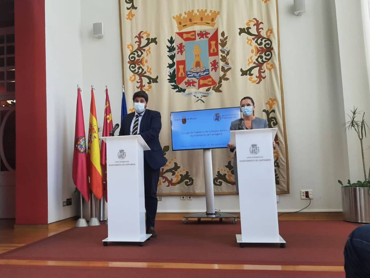 El Consejo de Gobierno aprueba un acuerdo de colaboración municipal para mejorar el acceso oeste a Cartagena