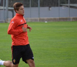 Wilk ha podido empezar a entrenarse con sus compañeros