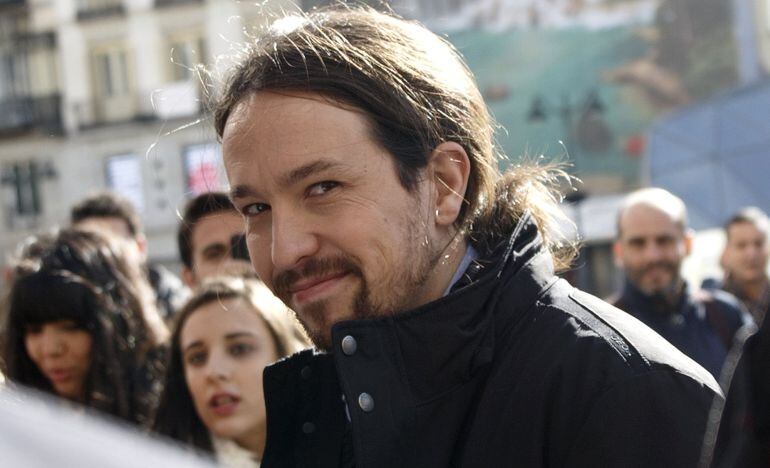 Pablo Iglesias, secretario generald e Podemos